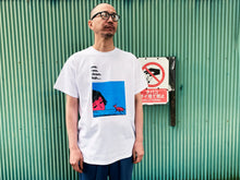 画像をギャラリービューアに読み込む, “one two three huh...”<br>つげTEE