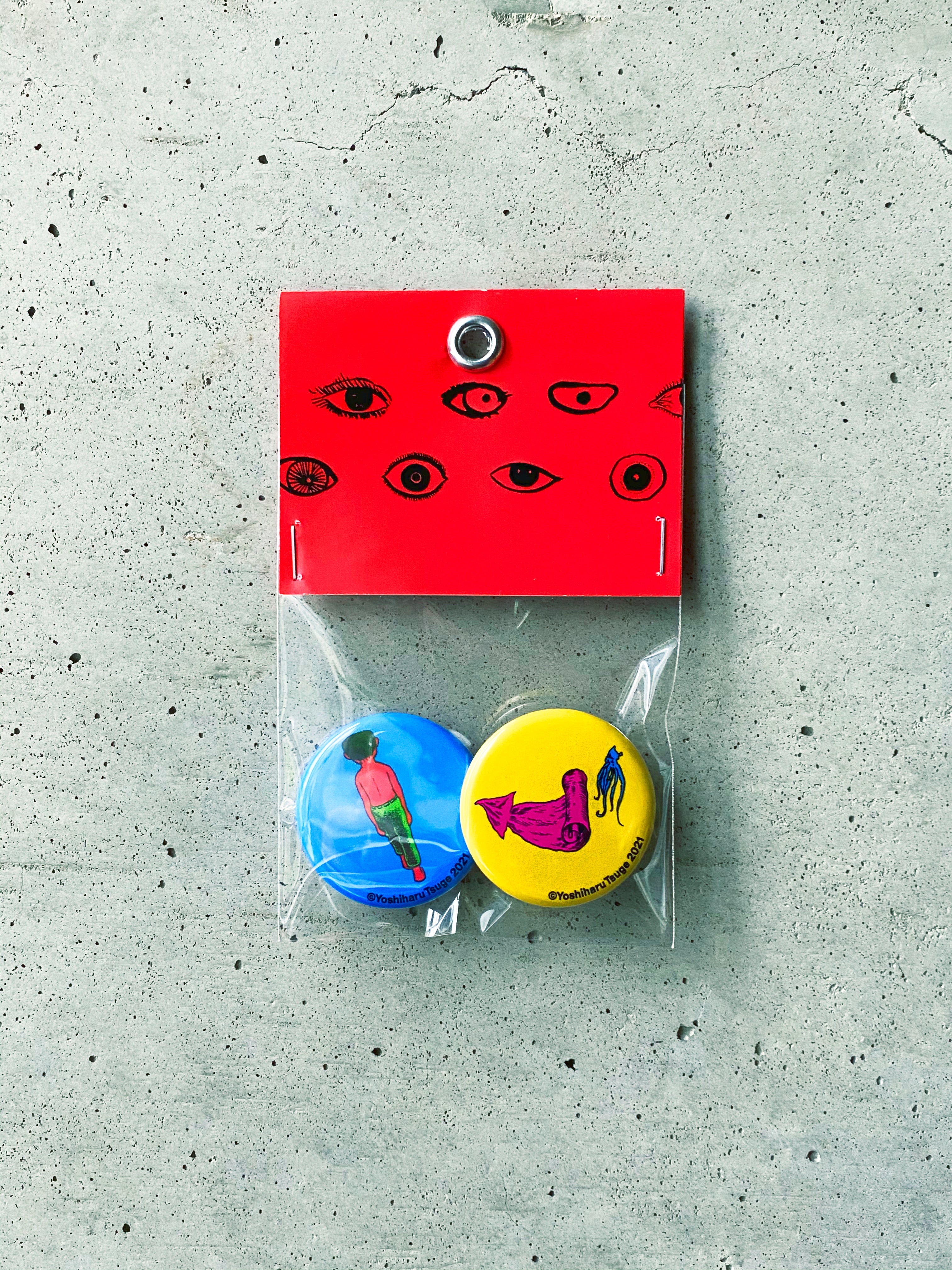 NEW ］つげ缶バッジ vol.1 – POWER HOUSE TOKYO