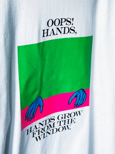 ［ NEW ］つげロンT “Hands grow from the window”